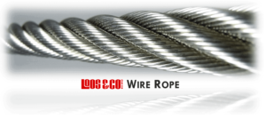 Wire rope and aircraft cable for pulleys