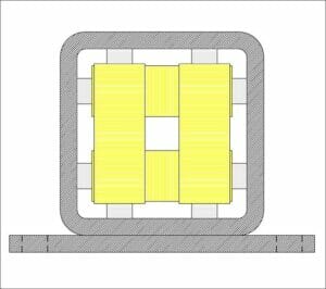 BRF-050S Fixed Box Roll (Up to 1/2" Cable Capacity) BASE MOUNT